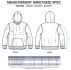 ISH Hooded Sweater White - Junior