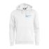 ISH Hooded Sweater White - Junior
